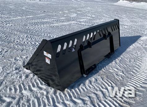 skid steer snow bucket bargains|84 inch skid steer bucket.